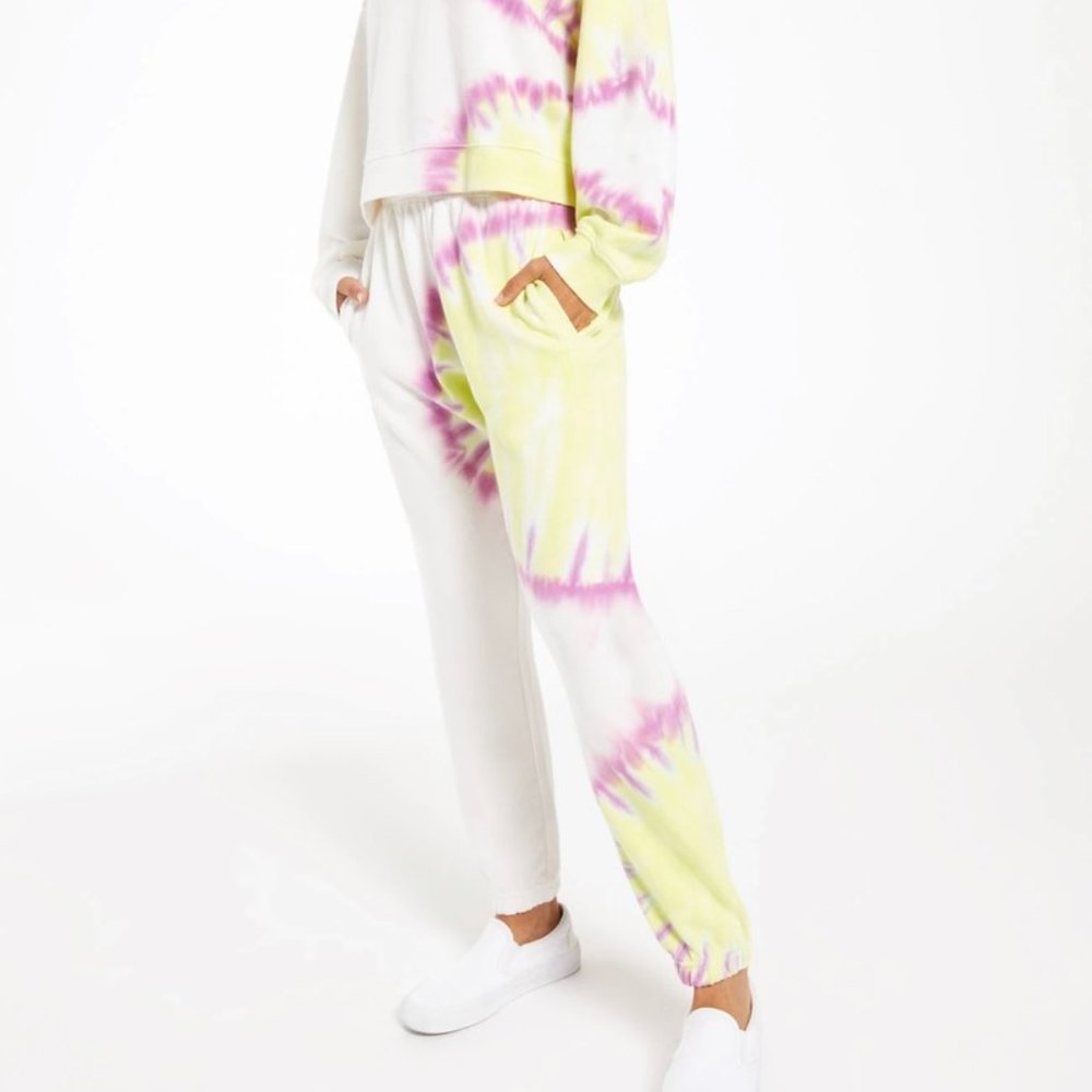 NWT Z Supply Tie-Dye Sunburst Sweatpants